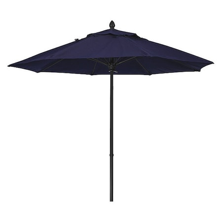 Market Umbrella 8Rib Push Up, Navy, 7.5 ft. MPN:7MPUK-4646