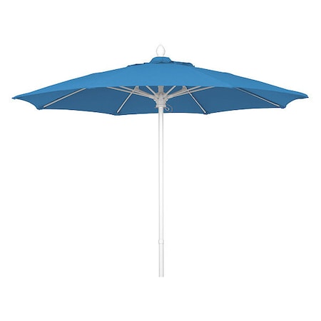 Mrkt Umbrella 8Rib PushUp, Sky Blue, 7.5Ft MPN:7MPUW-4624