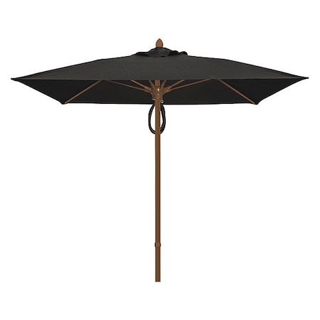 Mrkt Umbrella 4Rib Plly Pin Cb, Blk, 7.5Ft MPN:7SQMPPCB-4608
