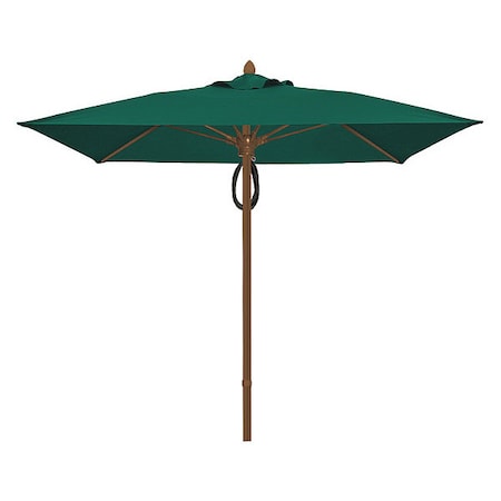Mrkt Umbrella 4Rib Plly Pin Cb, Grn, 7.5Ft MPN:7SQMPPCB-4637