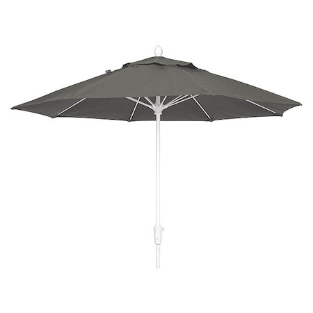 Oct Market Umbrella 8Rib Crank, Grey, 9 ft. MPN:9MCRW-4644