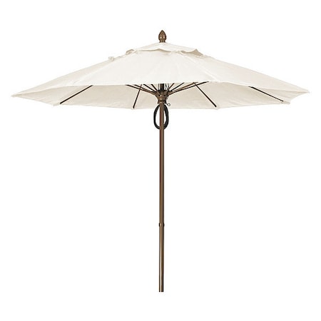 Mrkt Umbrella 8Rib Plly Pin Cb, Ntrl, 9ft. MPN:9MPPCB-4604