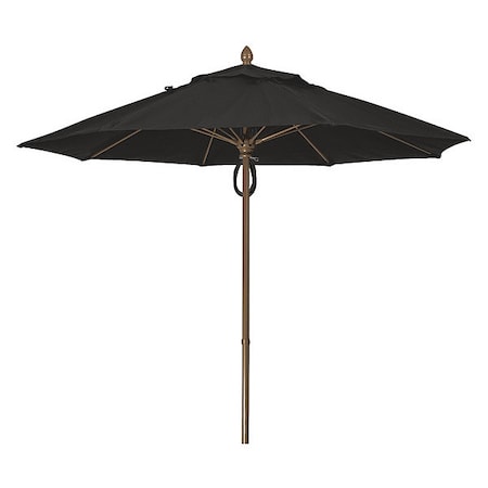 Market Umbrella 8Rib Pulley Pin Cb, Black, 9 ft. MPN:9MPPCB-4608