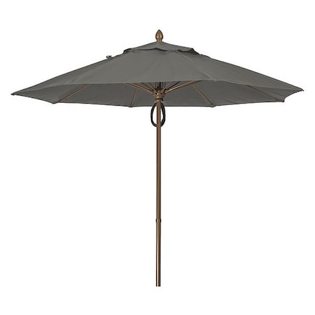 Market Umbrella 8Rib Pulley Pin Cb, Grey, 9ft. MPN:9MPPCB-4644