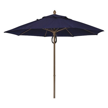 Market Umbrella 8Rib Pulley Pin Cb, Navy, 9ft. MPN:9MPPCB-4646