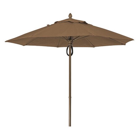 Mrkt Umbrella 8Rib Plly Pin Cb, Cocoa, 9Ft MPN:9MPPCB-4676