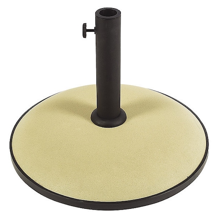 Cncrt Free Standing Umbrella, Beige, 55lb. MPN:CB19B