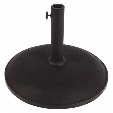 Cncrt Free Standing Umbrellase, Blk, 55lb. MPN:CB19K