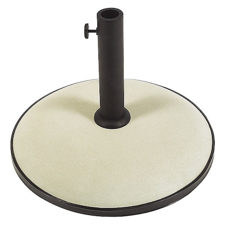 Cncrt Free Standing Umbrellase, Wht, 55lb. MPN:CB19W