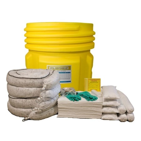 Spill Kit, Oil-Only, 65 gal. MPN:PKD65S