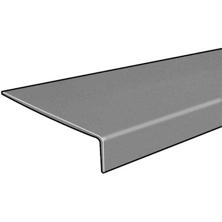 Stair Tread Cover Fiberglass Light Gray, 144 in W x 1/8 in Thick MPN:257211