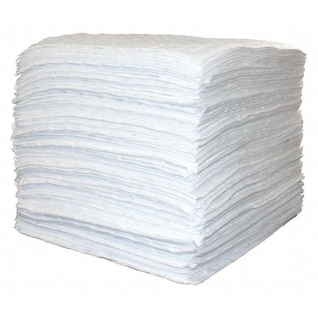 Absorbent Pad, Recycled, HW, Oil Only, PK100 MPN:RPPSB12