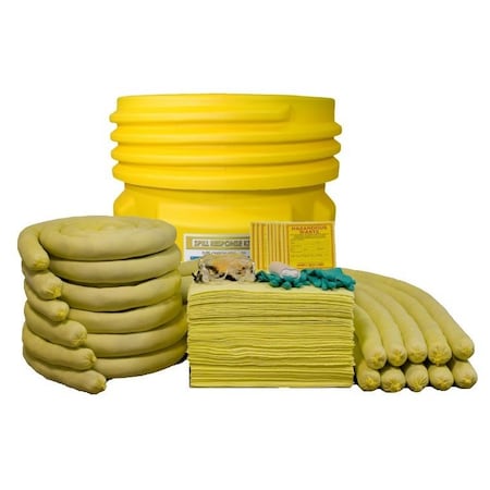 Spill Kit, HazMat, 65 gal. MPN:PKD65H