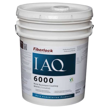 Mold-Resistant Coating, 5 gal. Pail, White MPN:8360-5
