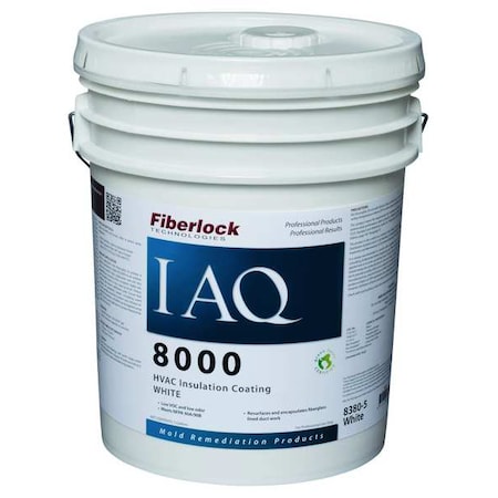 Mold-Inhibiting HVAC Sealant, 5 gal. Pail, White MPN:8380-5