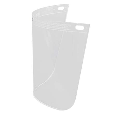 Faceshield Window, Clear Visor, 8 in Height, Uncoated Lens, clear MPN:4118CL