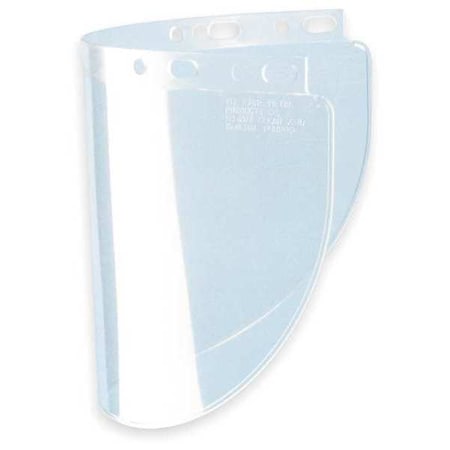 Faceshield Visor, FIBRE-METAL, Proprionate Material, Uncoated, 8 in Visor Height, Clear MPN:4178CL