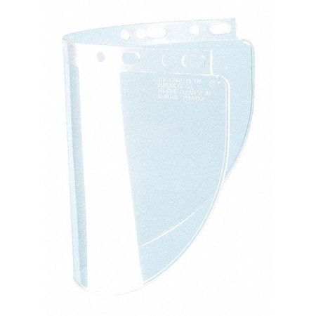 Face Shield Visor, Clear Visor, Polycarbonate, Uncoated Lens, Clear MPN:4178CLBP