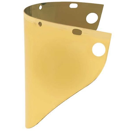 Faceshield Window, Gold Visor, Polycarbonate, Uncoated Lens, Gold MPN:4199GDTVGY