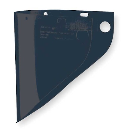 Face Shield Visor, Green Visor, 9-3/4