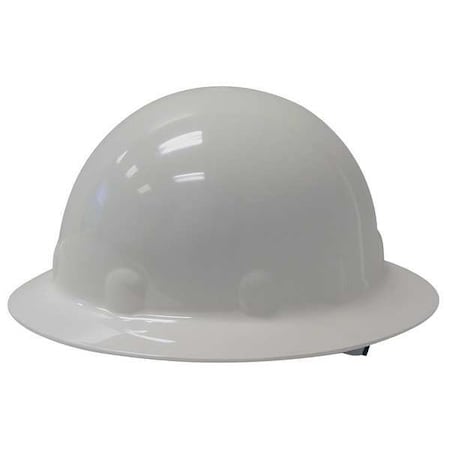 Hard Hat, Super Eight E1, Thermoplastic, 8 Point Ratchet, Type 1, Class E, White MPN:E1RW01A000
