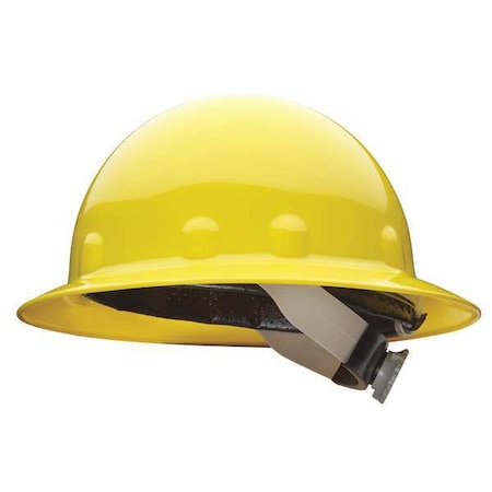 Hard Hat, Super Eight E1, Thermoplastic, 8 Point Ratchet, Type 1, Class E, Yellow MPN:E1RW02A000