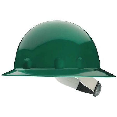 Hard Hat, Super Eight E1, Thermoplastic, 8 Point Ratchet, Type 1, Class E, Green MPN:E1RW74A000