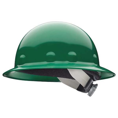 Hard Hat, Super Eight E1, Thermoplastic, 8 Point Swing Ratchet, Type 1, Class E, Green MPN:E1SW74A000