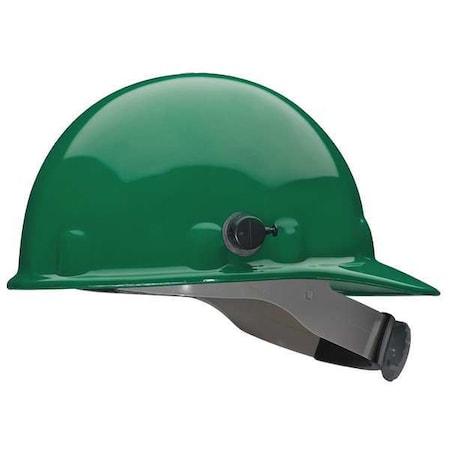 Hard Hat, Super Eight E2, Thermoplastic, 8 Point Ratchet, Type 1, Class G, Green MPN:E2QRW74A000