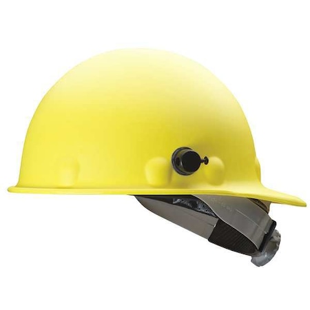Hard Hat, Roughneck P2A, Fiberglass, 8 Point Swing Ratchet, Type 1, Class G, Yellow MPN:P2AQSW02A000