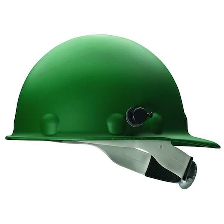 Hard Hat, Roughneck P2HN, Fiberglass, 8 Point Ratchet, Type 1, Class G, Green MPN:P2HNQRW74A000