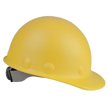 Hard Hat, Roughneck P2HN, Fiberglass, 8 Point Ratchet, Type 1, Class G, Yellow MPN:P2HNRW02A000