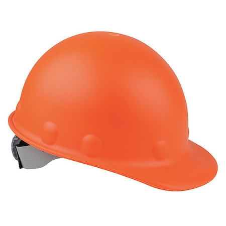 Hard Hat, Roughneck P2HN, Fiberglass, 8 Point Ratchet, Type 1, Class G, Orange MPN:P2HNRW03A000