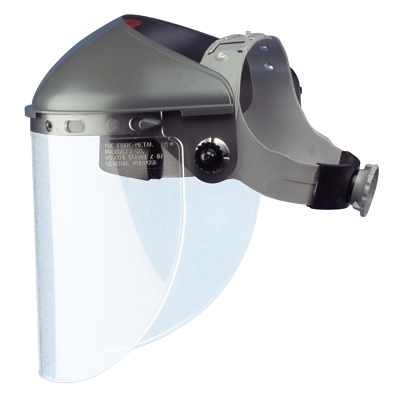 High Performance Faceshield Less Window w/4