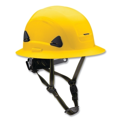Sfty Helmet Full Brim Non-Ventd Cls E Yl MPN:CSH12002