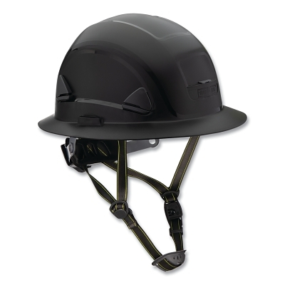 Sfty Helmet Full Brim Non-Ventd Cls E Bl MPN:CSH12011