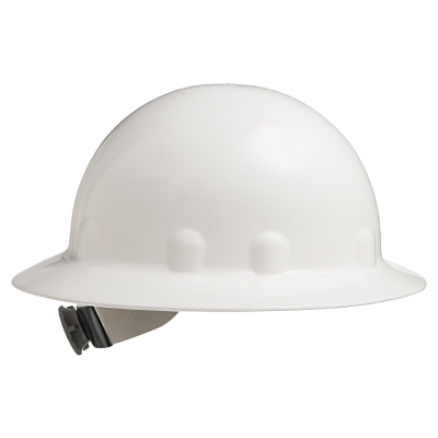 Thermoplastic Superlectric Hat w/3-R Ratch White MPN:E1RW01A000