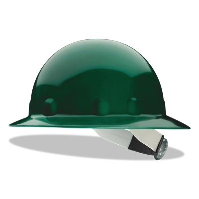 Thermoplastic Superelectric Hard Hat w/3-R Rat G MPN:E1RW74A000