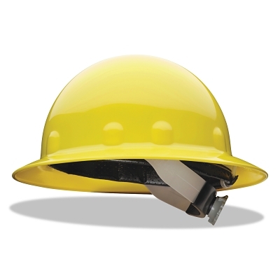Hat- Thermoplastic Yellow w/3-R Swingstrap MPN:E1SW02A000