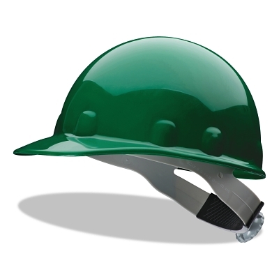 Thermoplastic Superlectric Green Hard Cap w/3-R MPN:E2RW74A000