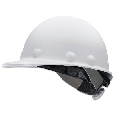 P2A Hard Hat White Swingstrap MPN:P2ASW01A000