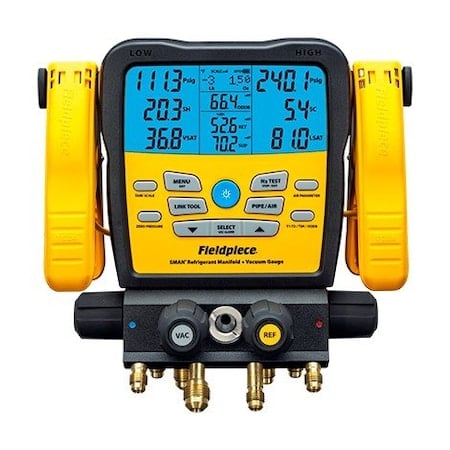 Manifold Gauge Set, 5 in Gauge, Digital MPN:SM482V