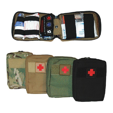 Individual First Aid Kit, olive drab MPN:911-126938-12638OD