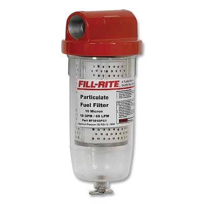 18 Gpm Clear Bowl 10 Micron Filter MPN:F1810PC1