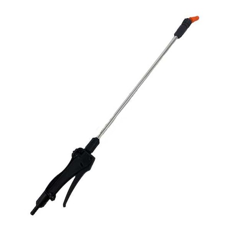 22 in L Replacement Spray Wand for 12V and Weed Wrangler Sprayers, Plastic/Steel, 3/8 in Barb MPN:5163154