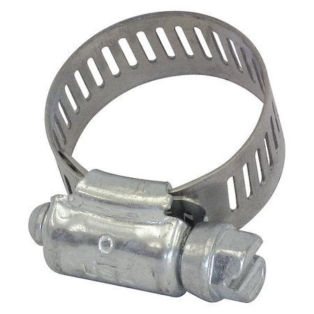 Worm Driven Hose Clamp, SS, 5/8