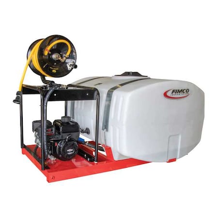 150 Gallon Skid Sprayer, Gas Powered, 150 PSI MPN:FS-150-4R