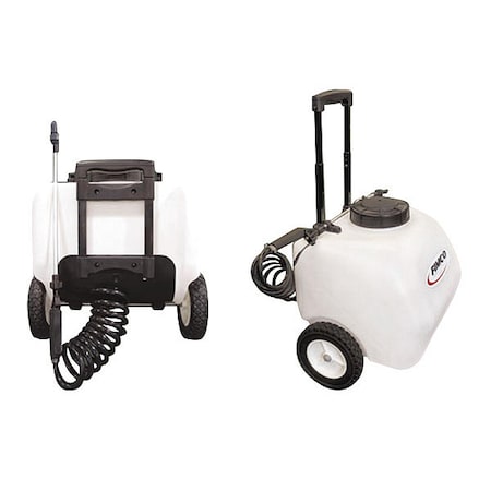 8 Gallon Wheeled Spot Sprayer, 1.2 GPM MPN:LG-8-P