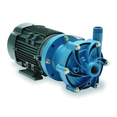 1/3 HP PP Magnetic Drive Pump 115/208-230V 1