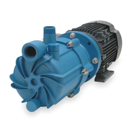 1 HP PP Magnetic Drive Pump 208-230/460V 1